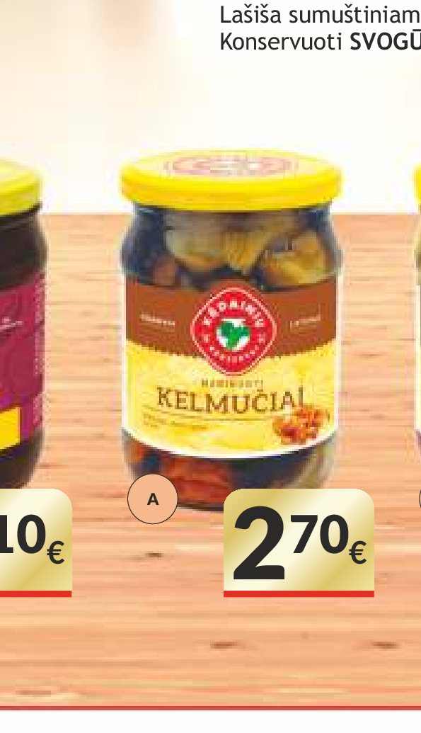 Marinuoti KELMUČIAI, 480 g