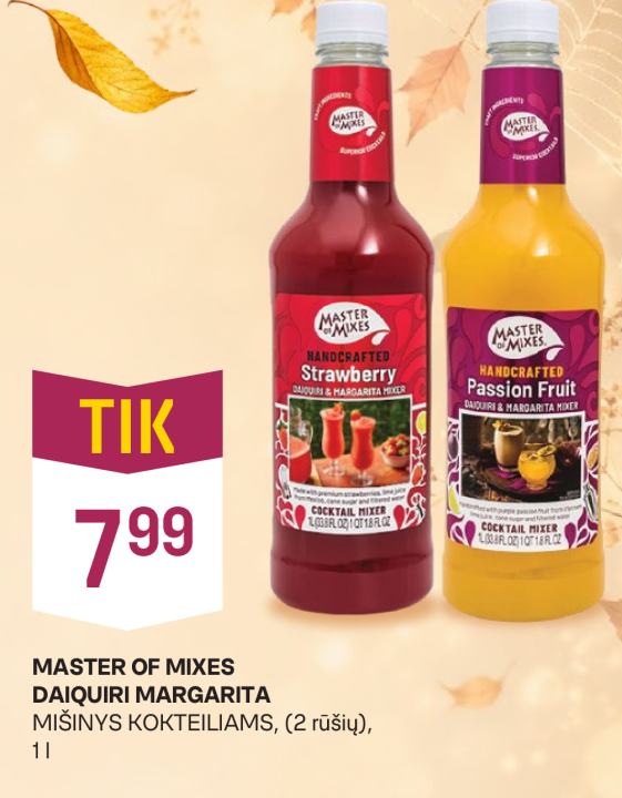 MASTER OF MIXES DAIQUIRI MARGARITA, 1 l