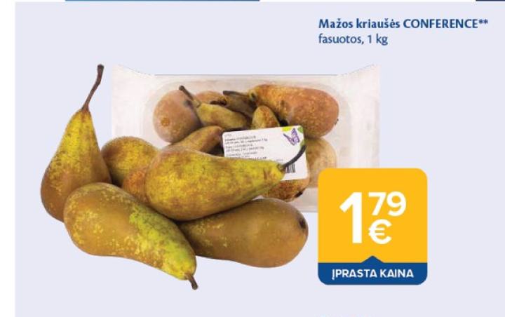 Mažos kriaušės CONFERENCE, 1 kg