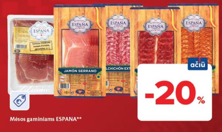 Mėsos gaminiams ESPANA