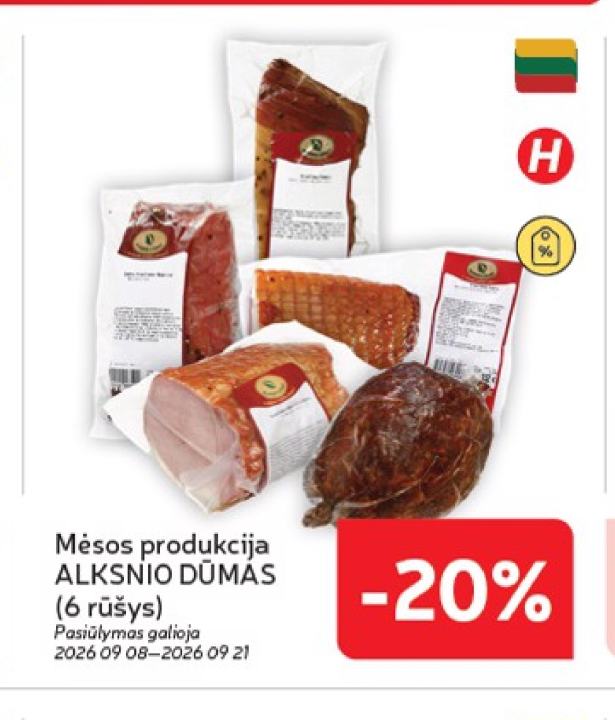 Mėsos produkcija ALKSNIO DŪMAS