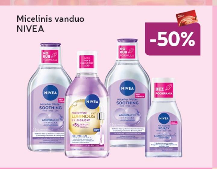 Micelinis vanduo NIVEA