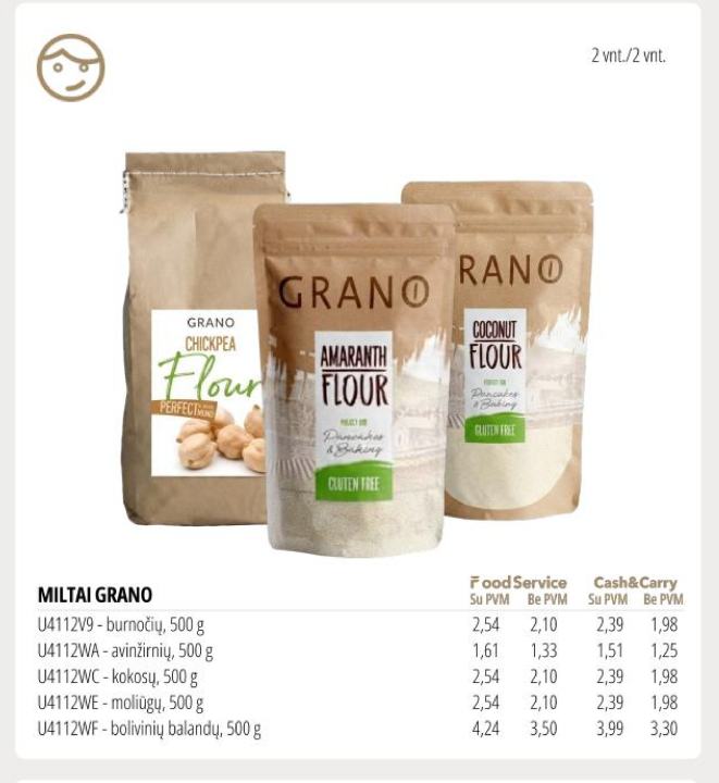 MILTAI GRANO, 500 g