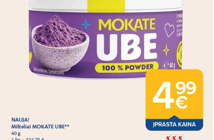 Milteliai MOKATE UBE, 40 g