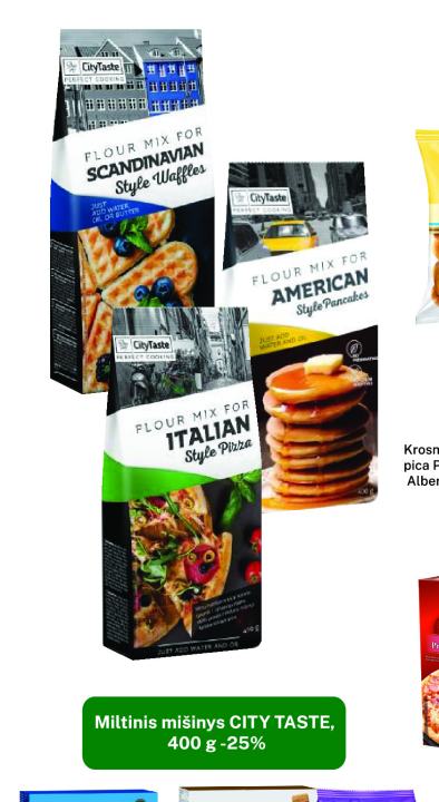 Miltinis mišinys CITY TASTE, 400 g