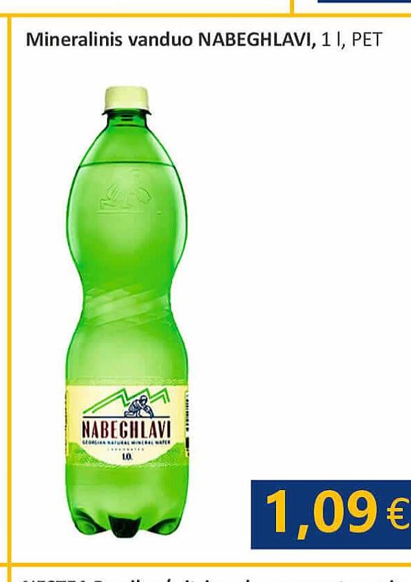 Mineralinis vanduo NABEGLHAVI, 1 l