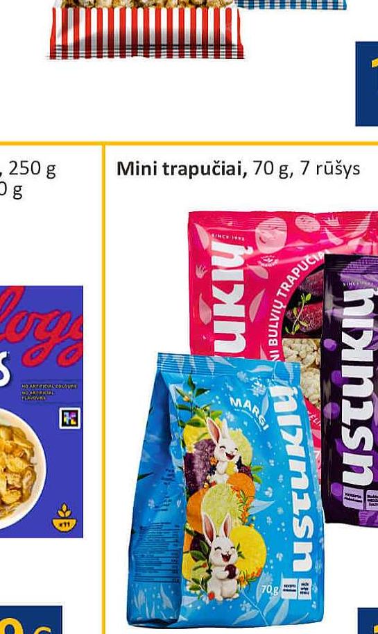 Mini trapučiai, 70 g