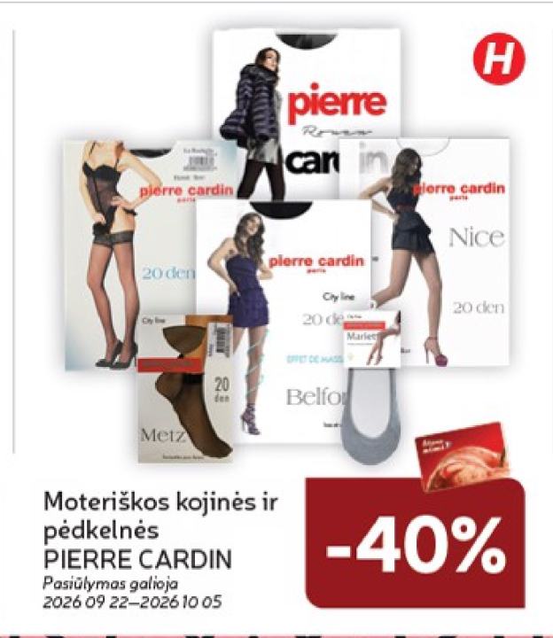 Moteriškos kojinės ir pėdkelnės PIERRE CARDIN