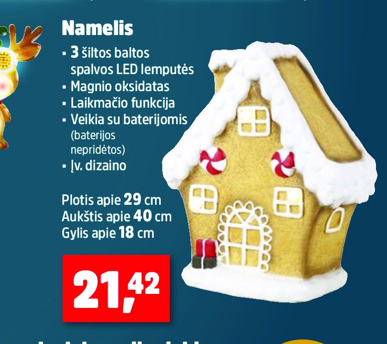 Namelis, 29 cm