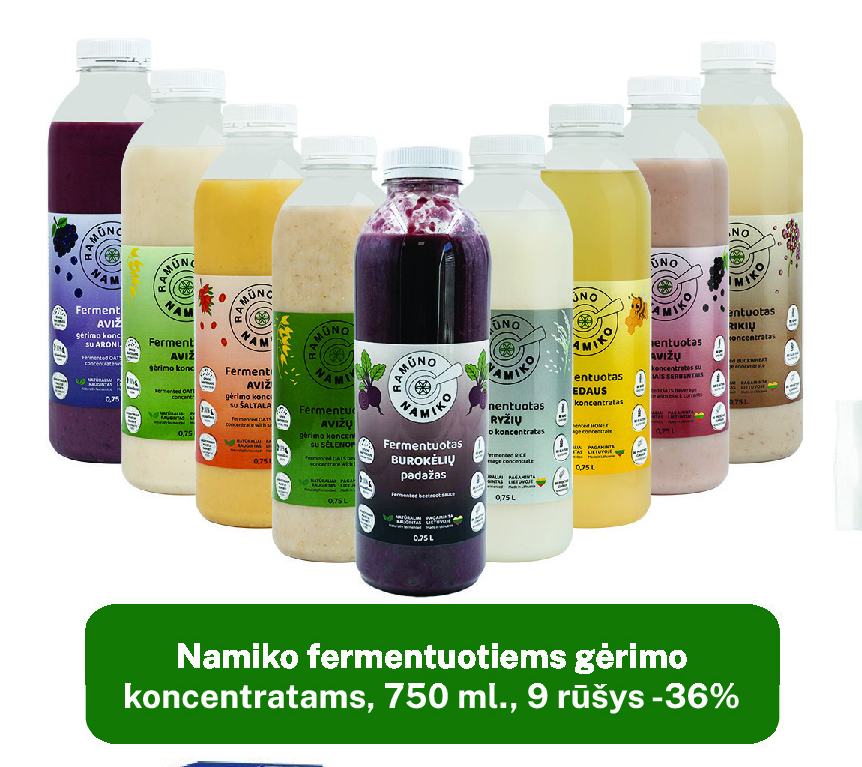 Namiko fermentuotiems gėrimo koncentratams, 750 ml