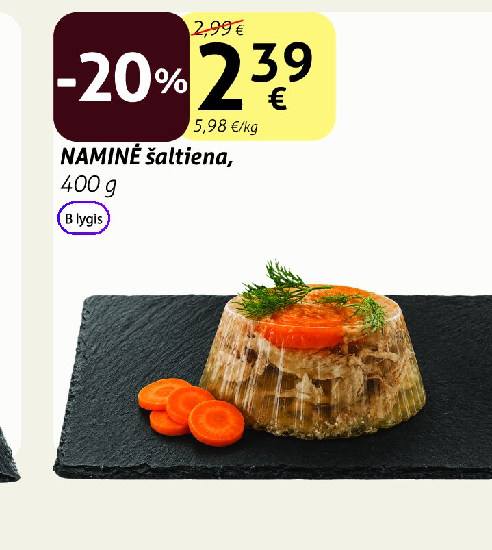 NAMINĖ šaltiena, 400 g