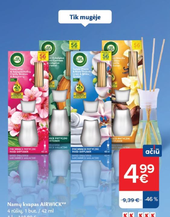 Namų kvapas AIRWICK, 42 ml