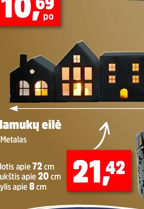 Namukų eilė, 72 cm