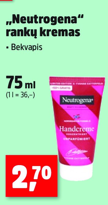 „Neutrogena“ rankų kremas, 75 ml