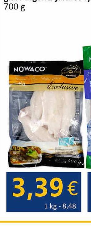 Nilinių tilapijų filė HORECA EXCLUSIVE be odos, 400 g