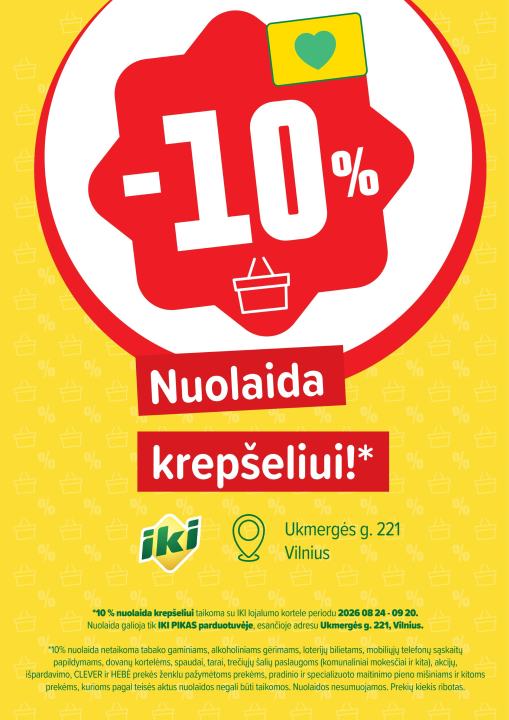 Nuolaida krepšeliui