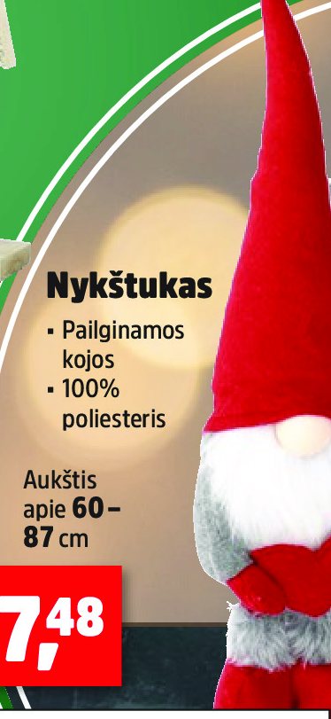 Nykštukas, 87 cm