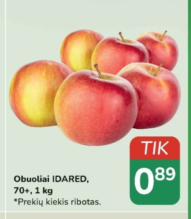 Obuoliai IDARED, 1 kg