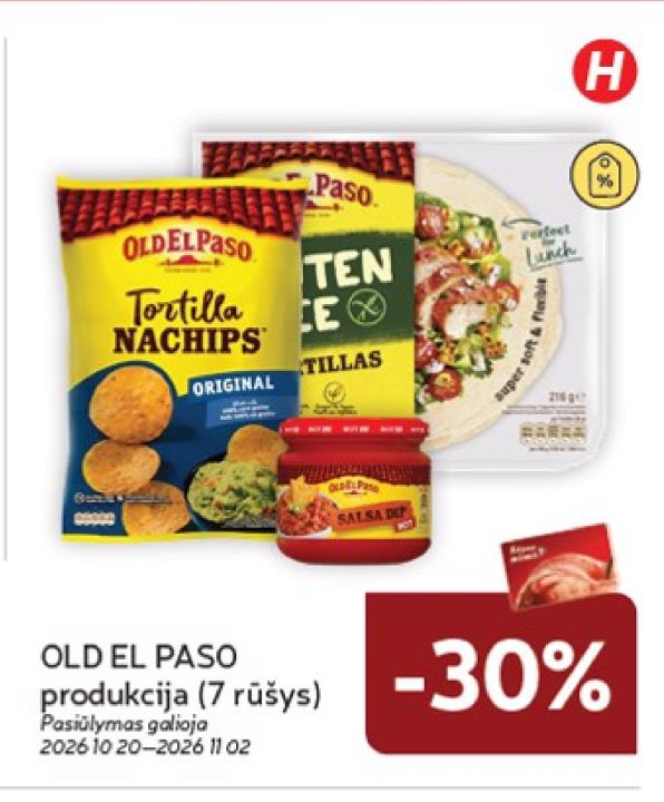 OLD EL PASO produkcija