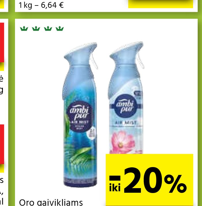 Oro gaivikliams AMBI PUR