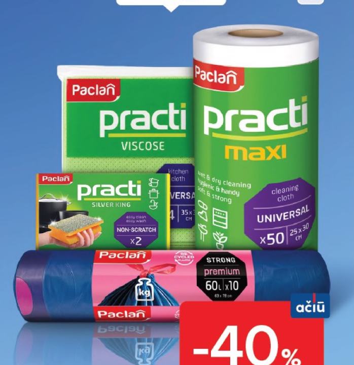 PACLAN prekės