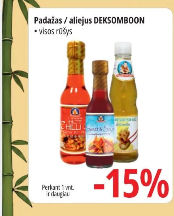 Padažas / aliejus DEKSOMBOON
