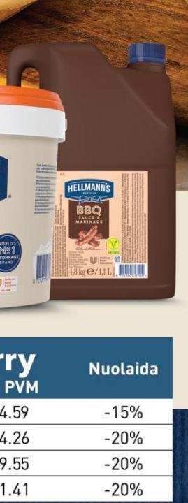 Padažas HELLMANN'S, 4.8 kg