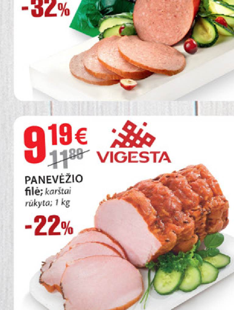 PANEVĖŽIO filė, 1 kg