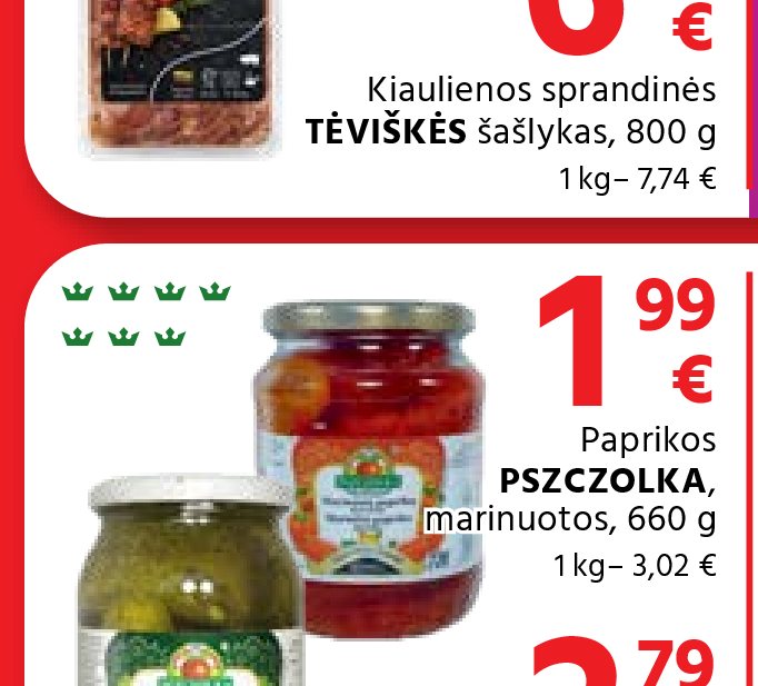 Paprikos PSZCZOLKA, 660 g