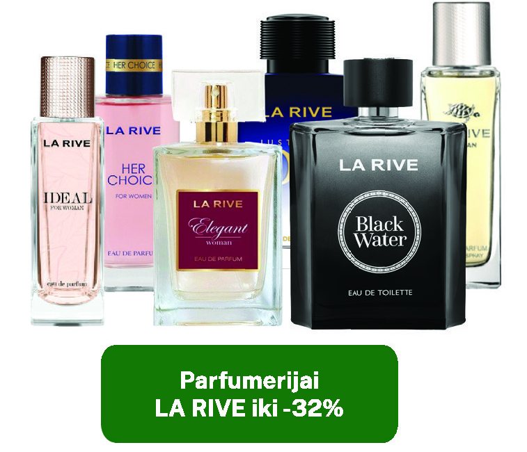 Parfumerijai LA RIVE