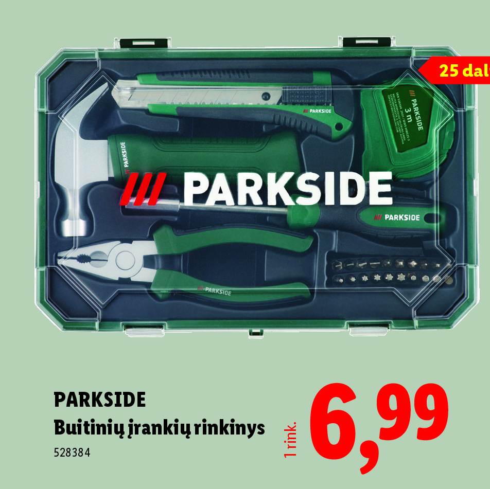 PARKSIDE Buitinių įrankių rinkinys