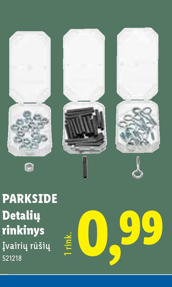 PARKSIDE Detalių rinkinys