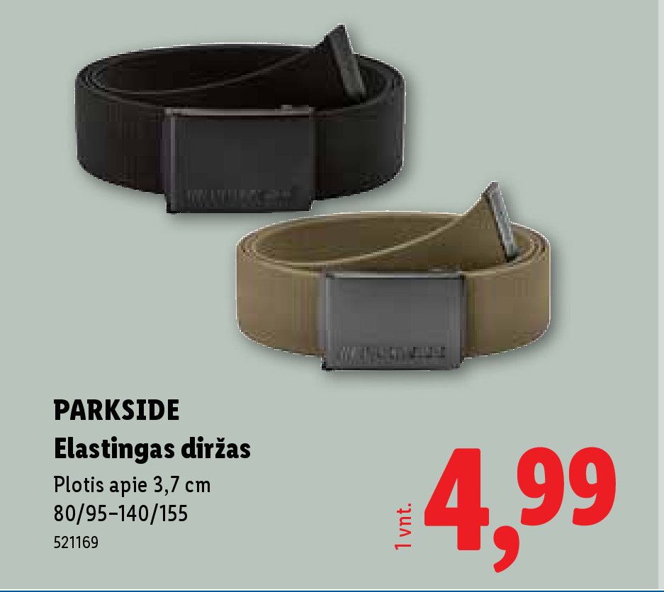 PARKSIDE Elastingas diržas