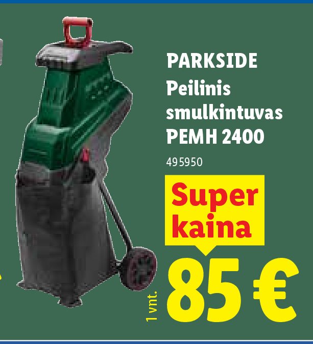 PARKSIDE Peilinis smulkintuvas PEMH 2400