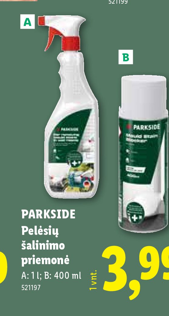 PARKSIDE Pelėsių šalinimo priemonė, 1 l
