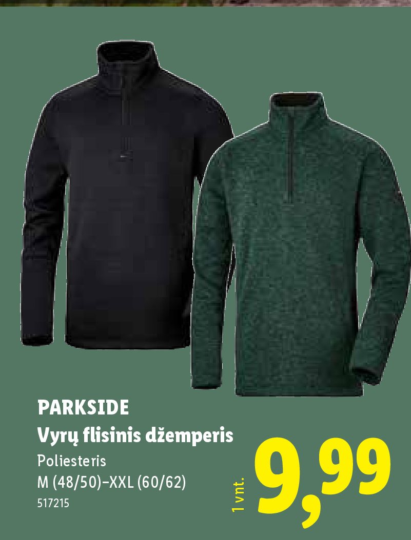 PARKSIDE Vyrų flisinis džemperis