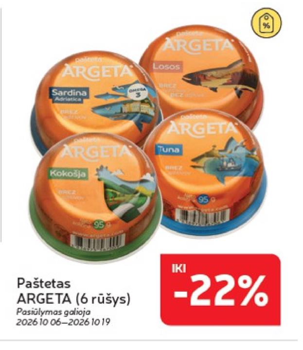 Paštetas ARGETA