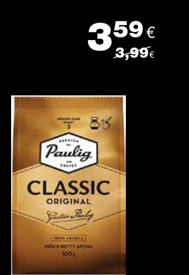 Paulig CLASSIC ORIGINAL, 500 g