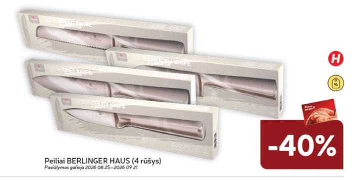 Peiliai BERLINGER HAUS