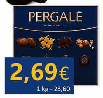 PERGALE vanilinio skonio zefyrai, 505 g