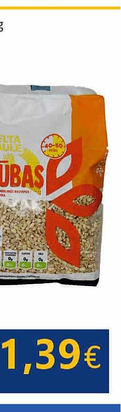 Perlinės kruopos ZELTA SAULE, 1 kg