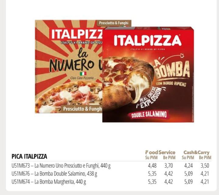 PICA ITALPIZZA, 440 g