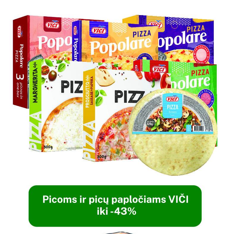 Picoms ir picų papločiams VIČI