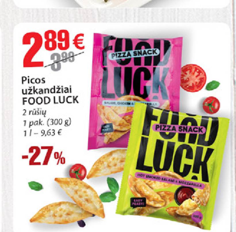 Picos užkandžiai FOOD LUCK, 300 g