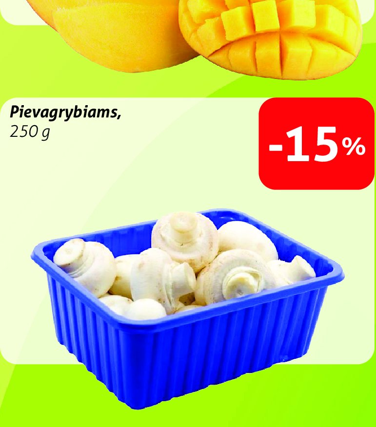 Pievagrybiams, 250 g