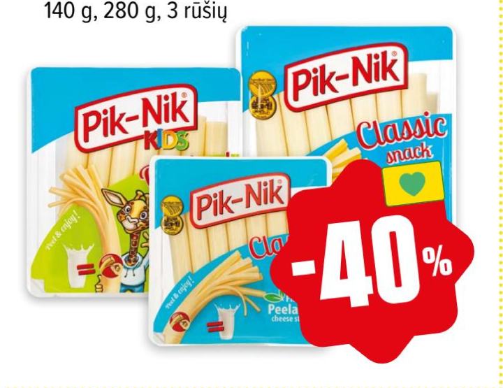 PIK-NIK produkcijai, 140 g