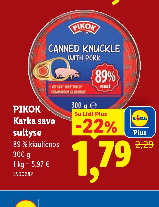 PIKOK Karka savo sultyse, 300 g