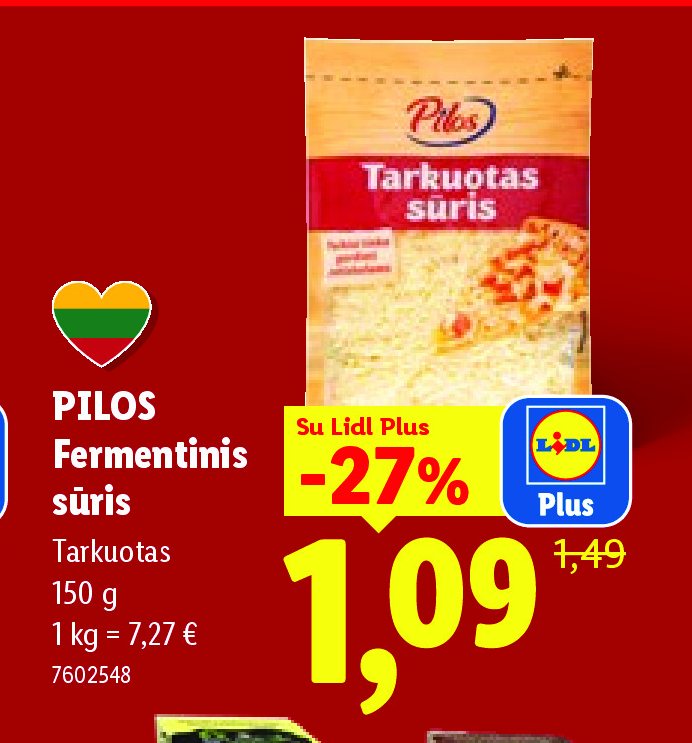 PILOS Fermentinis sūris, 150 g