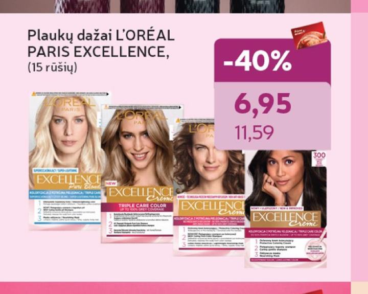 Plaukų dažai L'ORÉAL PARIS EXCELLENCE