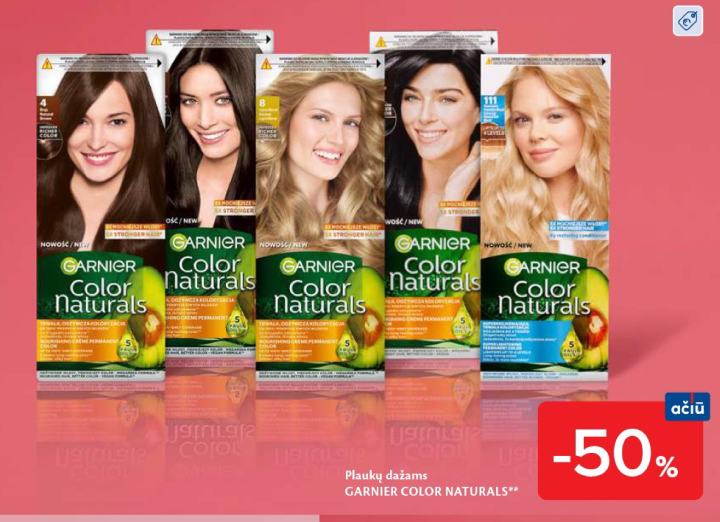 Plaukų dažams GARNIER COLOR NATURALS